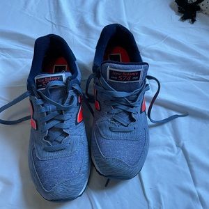 New Balance blue shoes. Size 10.